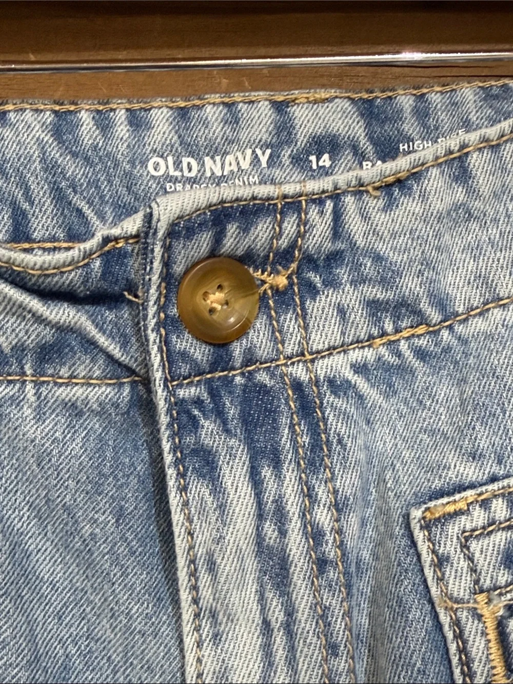 Old Navy High Rise Baggy Wide Leg